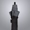 Anyweather Reversible Inverted Automatic Open Umbrella Leather J Handle, Large, Charcoal Grey AWU23GR - alternate 7